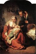 REMBRANDT Harmenszoon van Rijn The Holy Family x Spain oil painting reproduction